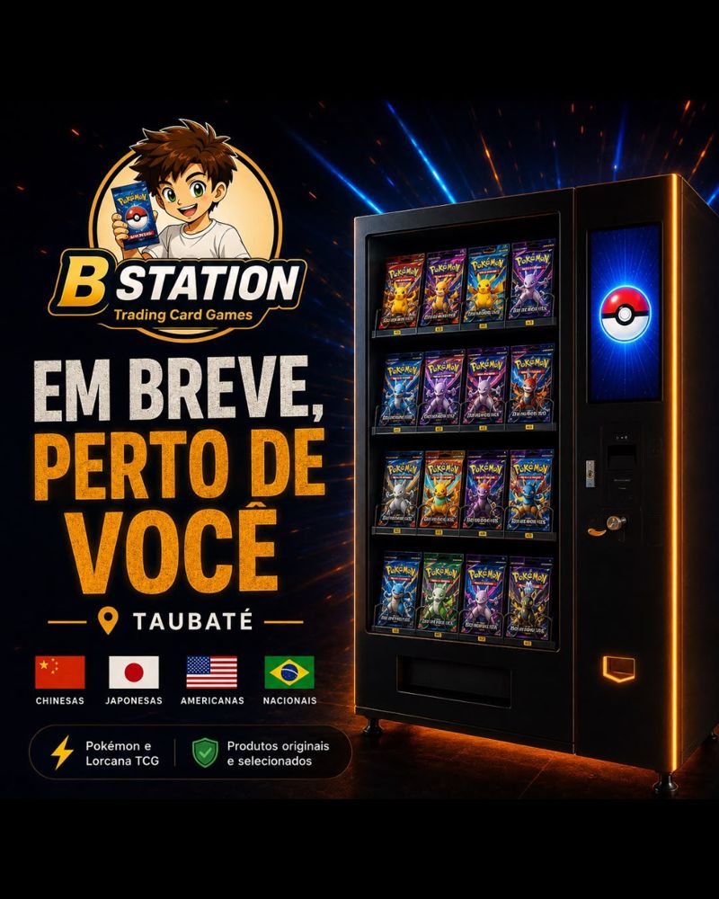 Anúncio: B Station em breve, perto de você, Taubaté